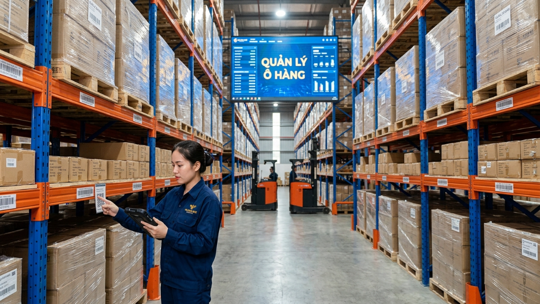 Ô Hàng Là Gì Và Vai Trò Cột Lõi Trong Phần Mềm Quản Lý Kho Hiện Đại