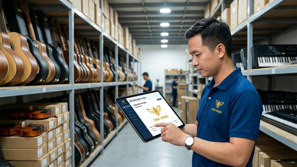 Viết Phần Mềm Theo Yêu Cầu Quản Lý Kho Nhạc Cụ Toàn Diện - Tin tức Golden Bee