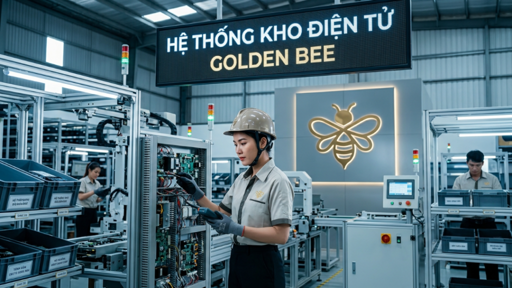 Viết phần mềm quản lý kho thiết bị điện & điện tử công nghiệp theo yêu cầu - Tin tức Golden Bee