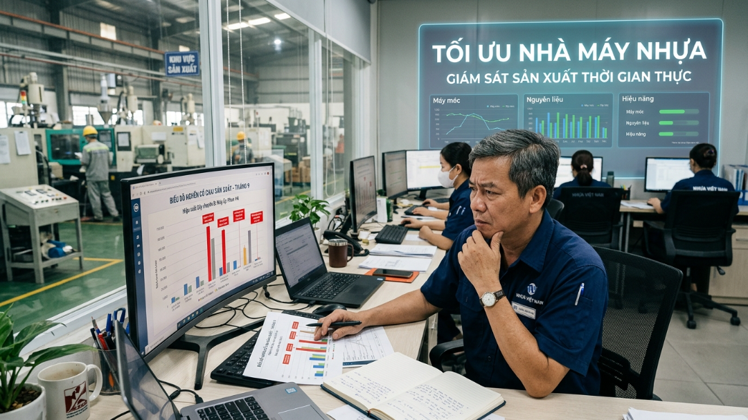 Phát Triển Phần Mềm Theo Yêu Cầu Giải Pháp ERP Lĩnh Vực Nhựa Giúp Kiểm Soát Khuôn Mẫu Và Hao Hụt Nguyên Liệu