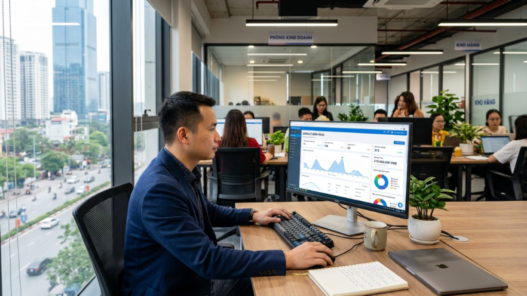 Viết Phần Mềm Theo Yêu Cầu Hệ Thống ERP Thương Mại Điện Tử Chuyên Nghiệp Và Tối Ưu Nhất - Tin tức Golden Bee
