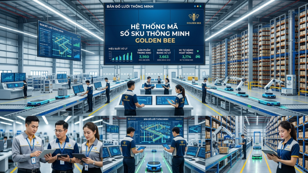 SKU Là Gì Và Vai Trò Cốt Lõi Trong Quản Lý Kho Hàng Hiện Đại - Tin tức Golden Bee