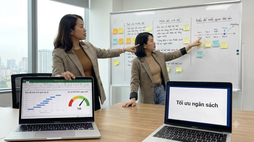 Phương pháp tối ưu khi so sánh chi phí làm app trong nước và thuê ngoài.