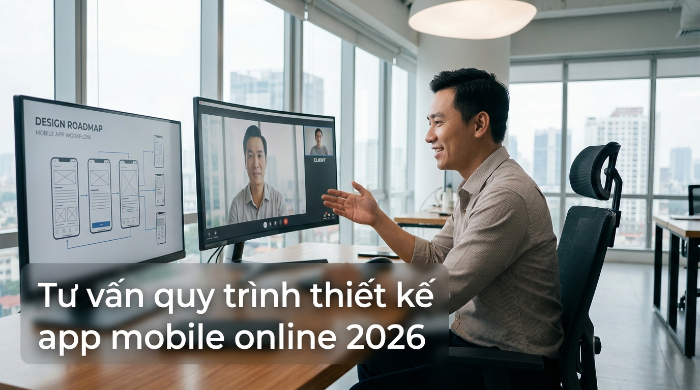 Quy Trình Thiết Kế App Mobile: Hướng Dẫn Chi Tiết Từ A-Z (Cập Nhật 2026)