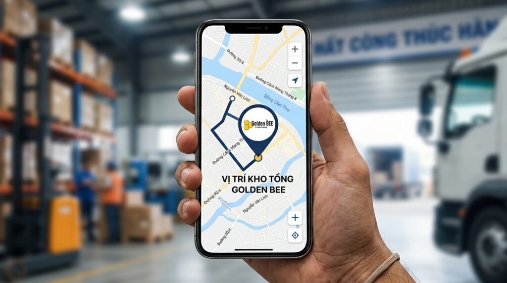 Kết nối dữ liệu đèn chiếu sáng kho là gì với định vị Google Doanh Nghiệp