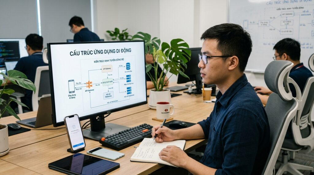 Bản chất quản lý kho trên điện thoại là gì trực quan qua giao diện ứng dụng di động thông minh