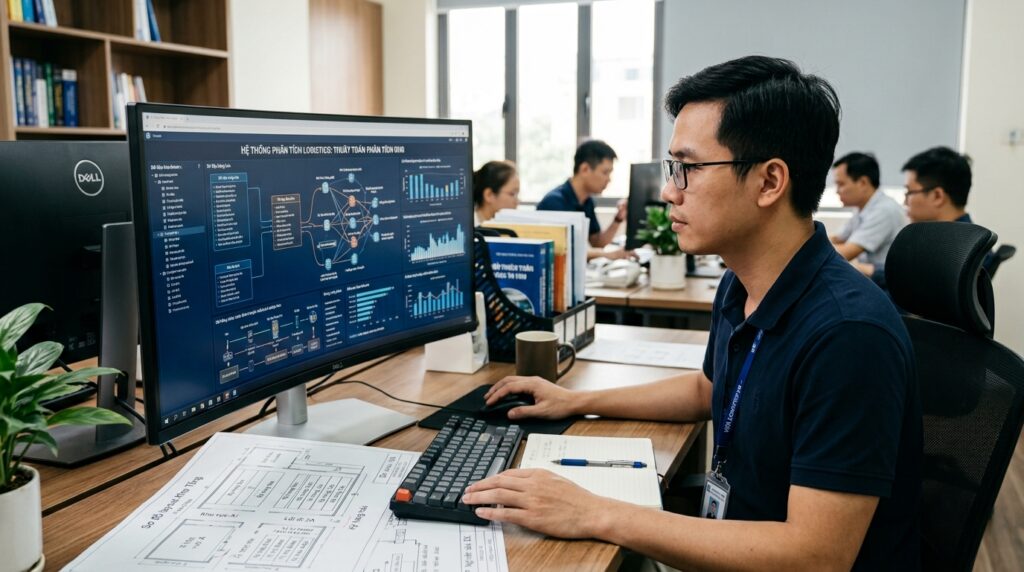 Khái niệm dữ liệu lớn trong kho là gì trực quan qua giao diện phân tích thuật toán số