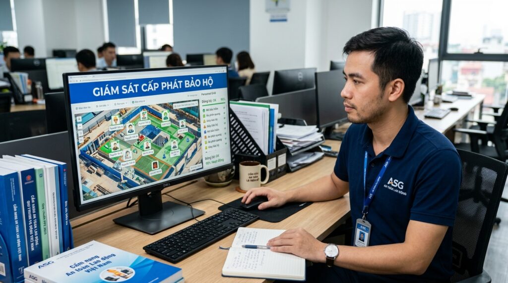 Định nghĩa thiết bị bảo hộ là gì trực quan qua giao diện quản lý phân hệ an toàn