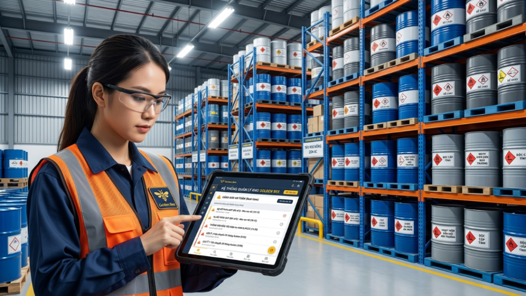 Hàng Nguy Hiểm (Dangerous Goods – DG) Là Gì Và Quy Trình Lưu Kho Đạt Chuẩn An Toàn - Tin tức Golden Bee