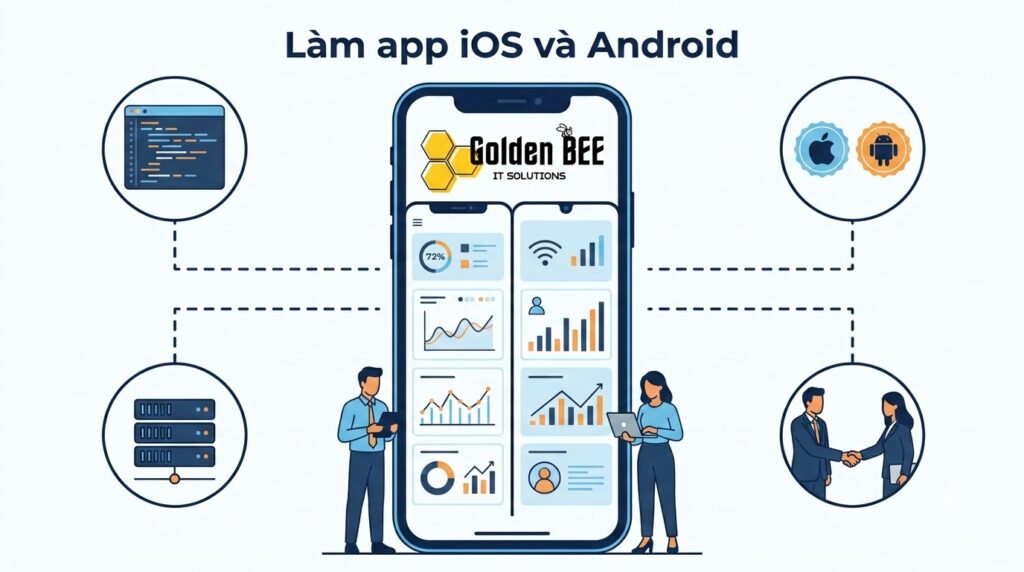 Làm App Cho Cả iOS Và Android: Hướng Dẫn Chi Tiết Từng Bước - Tin tức Golden Bee