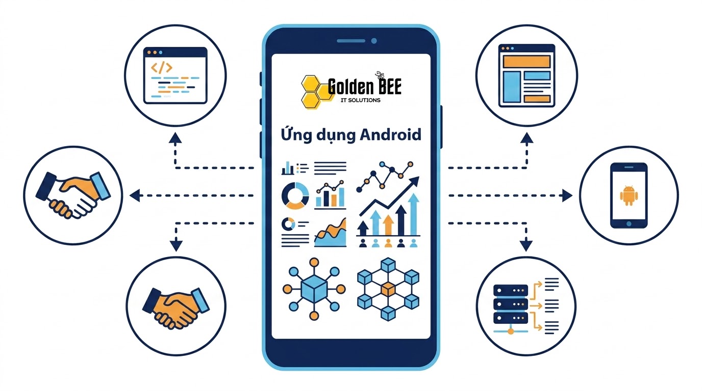Hướng dẫn quy trình làm app cho Android chuyên nghiệp cho doanh nghiệp.