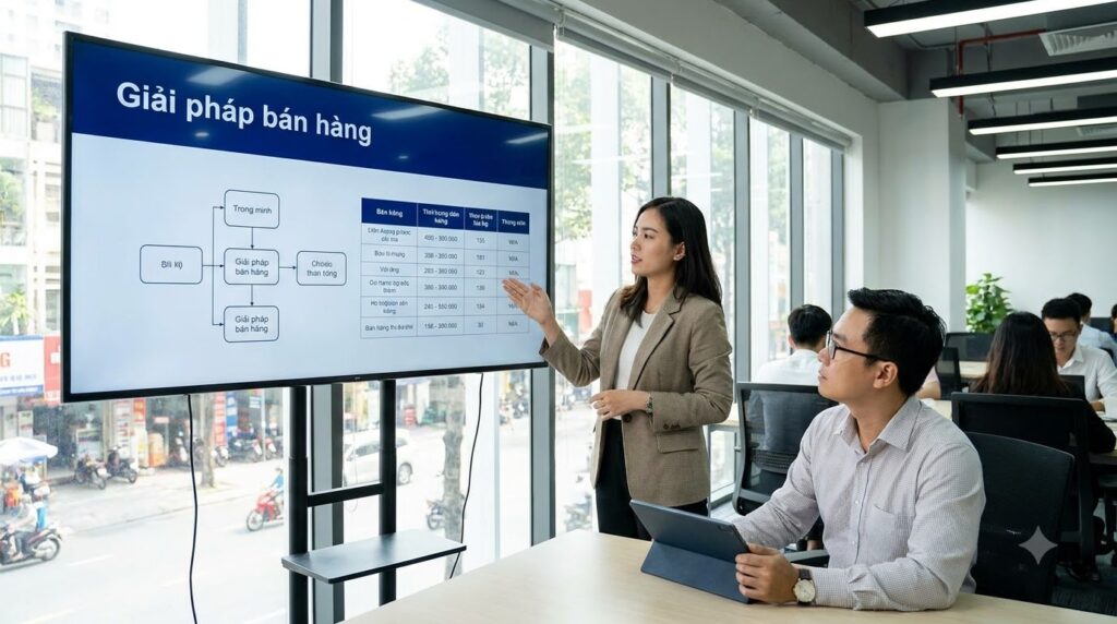  Khái niệm app quản lý bán hàng và mô hình áp dụng thực tế.
