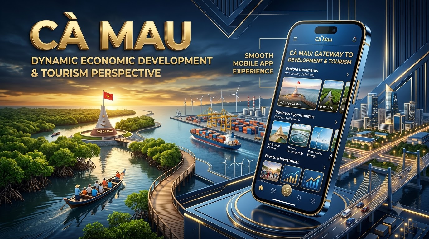 Thiết kế app mobile tại Cà Mau: Đơn vị uy tín, kinh nghiệm thực chiến