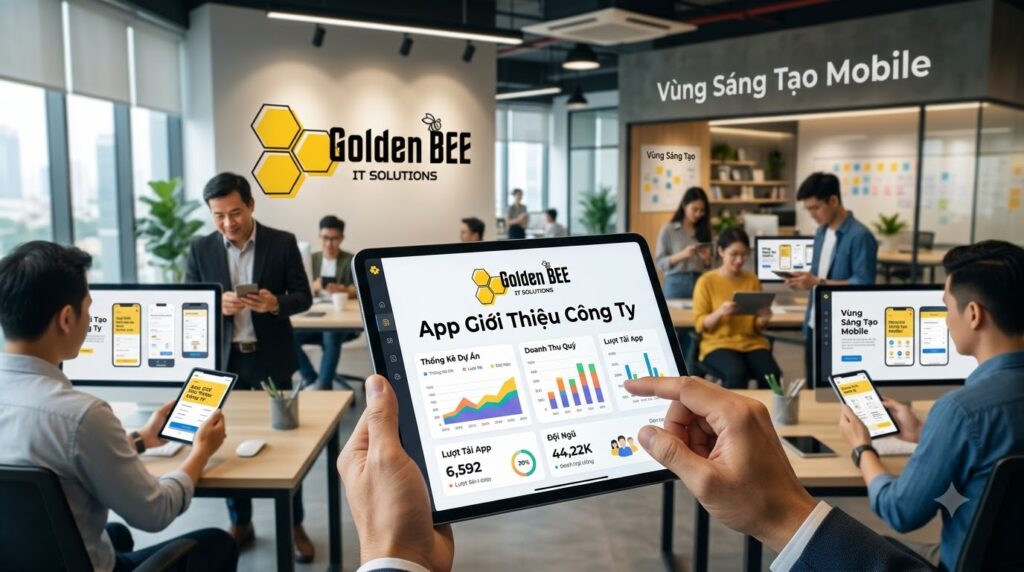 App Giới Thiệu Công Ty: Tính Năng Cần Có Và Chi Phí Triển Khai - Tin tức Golden Bee