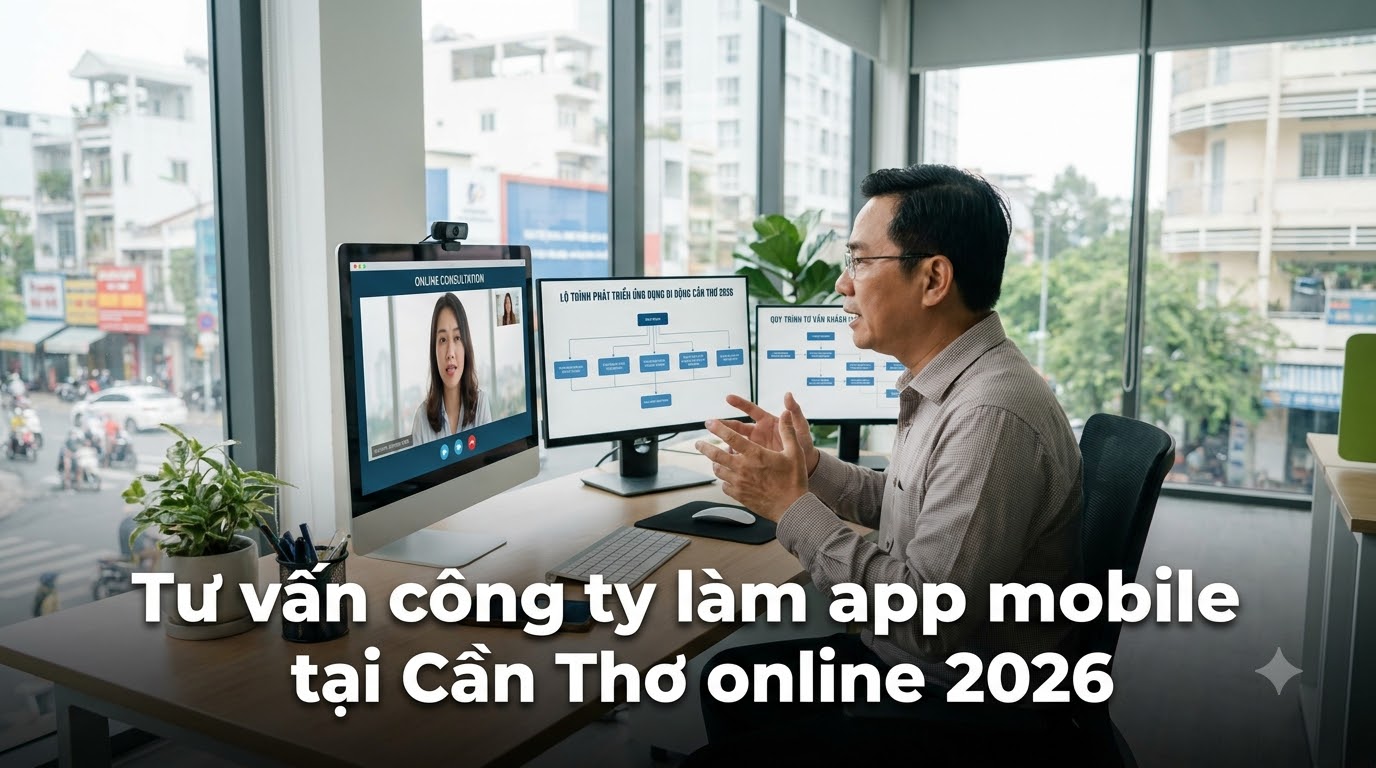 Công Ty Làm App Mobile Tại Cần Thơ: Đơn Vị Uy Tín, Kinh Nghiệm Thực Chiến (2026)