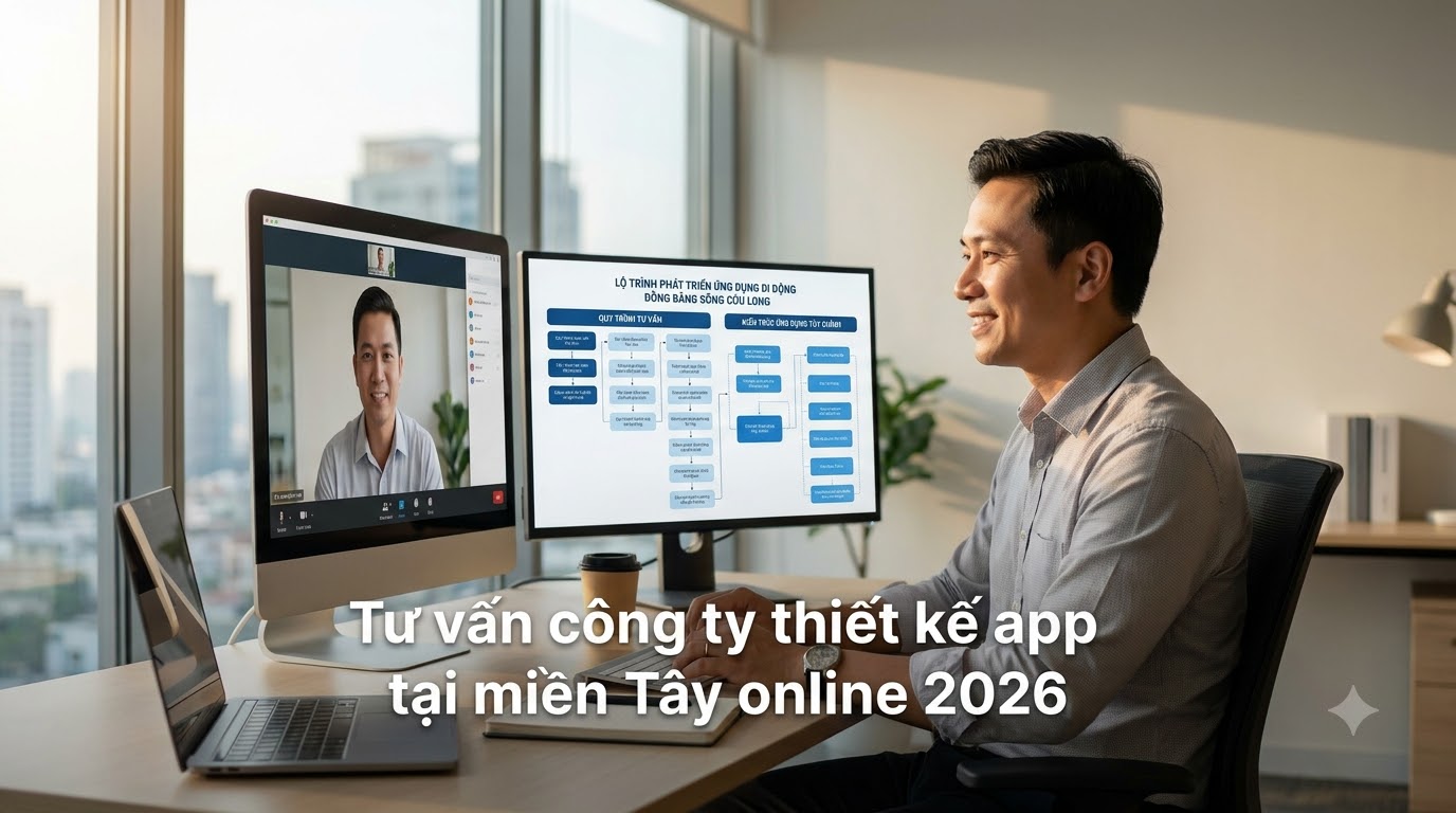 Công Ty Thiết Kế App Tại Miền Tây: Đơn Vị Uy Tín, Kinh Nghiệm Thực Chiến (2026)