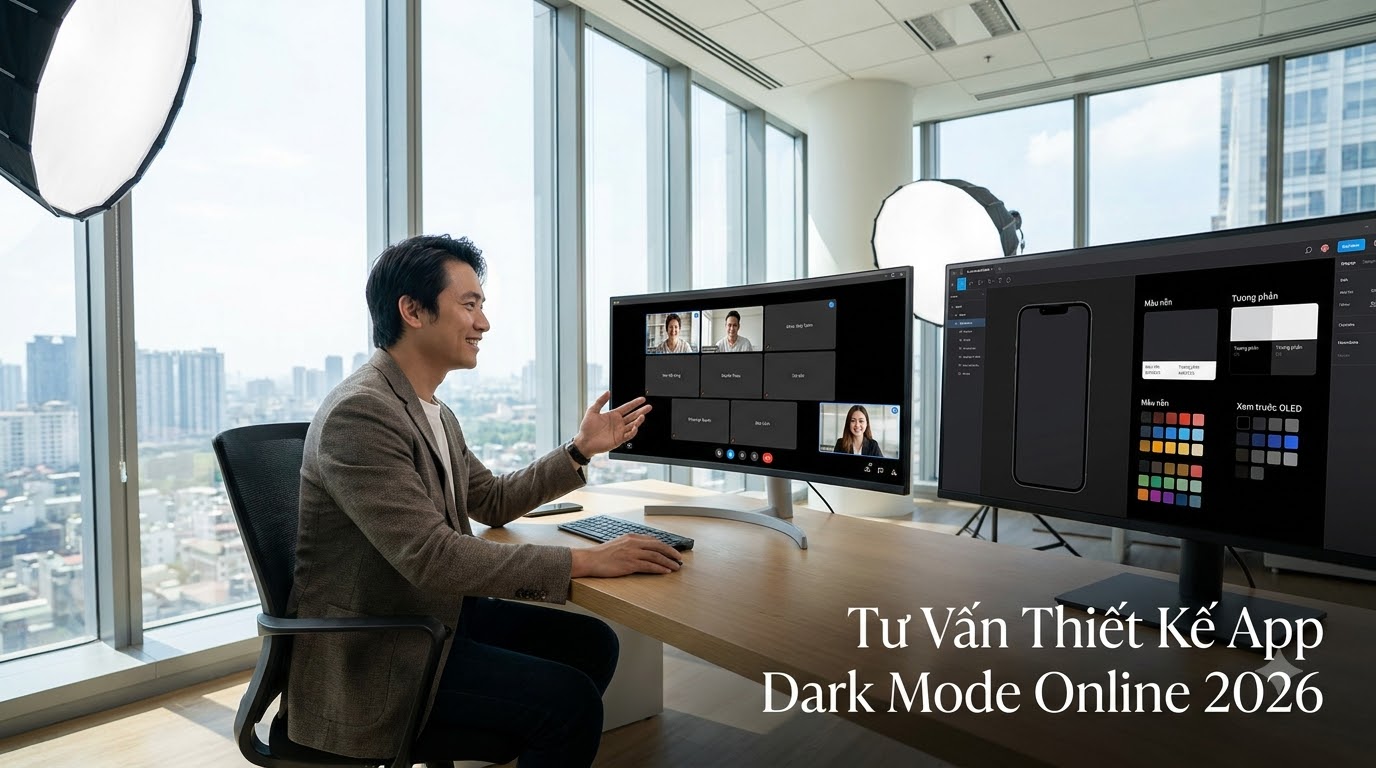 Thiết Kế App Dark Mode: Nguyên Tắc Và Xu Hướng Mới Nhất (2026)