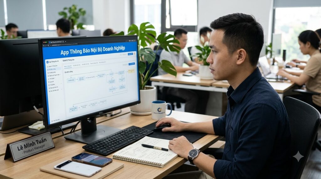 Khái niệm và các đối tượng nên dùng app thông báo nội bộ doanh nghiệp