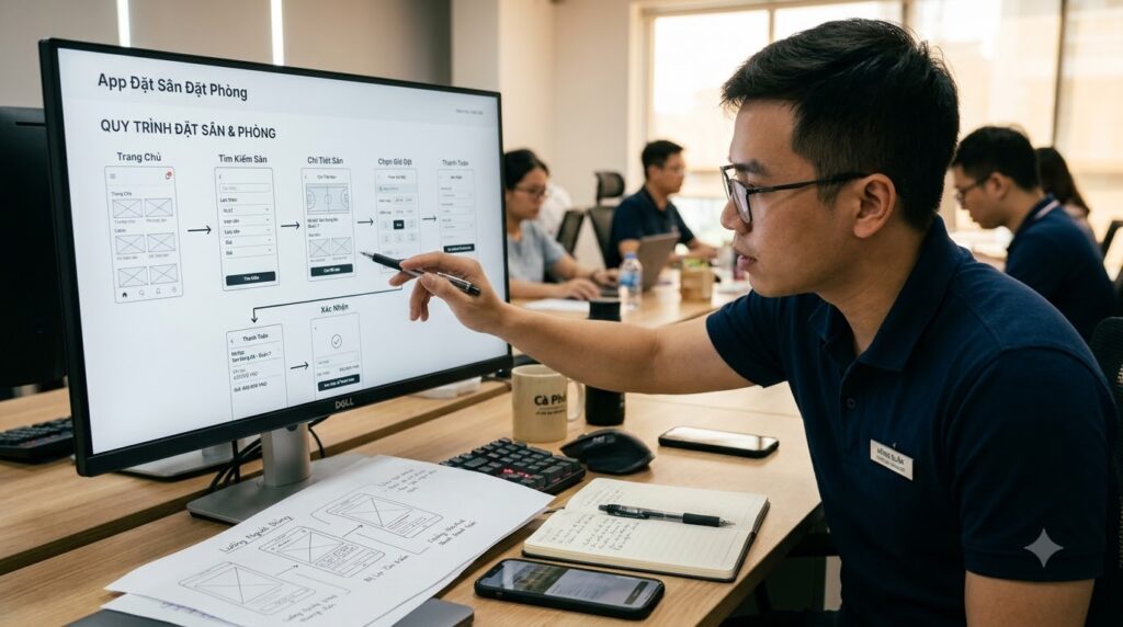 Khái niệm và đối tượng phù hợp nên sử dụng app đặt sân đặt phòng