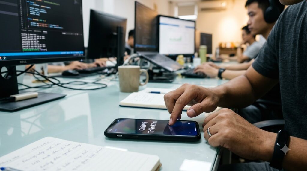  Bảng dự toán chi phí và thời gian triển khai app đặt hàng nội bộ