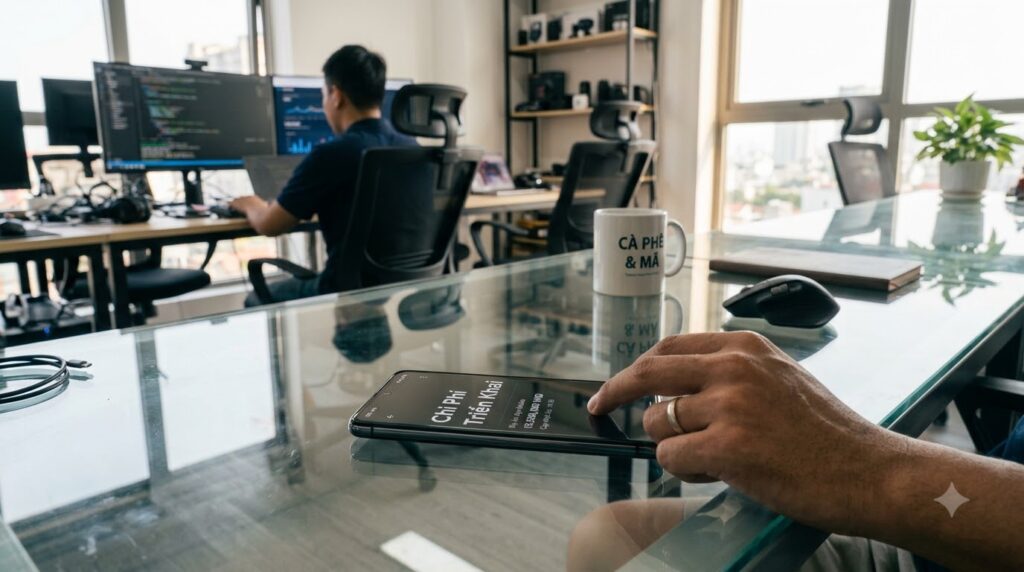 Bảng dự toán chi phí và thời gian triển khai app thông báo nội bộ doanh nghiệp